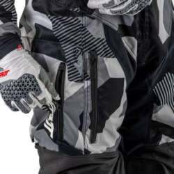 Leatt-Motorradhose 4.5 Enduro Forge schwarz-grau-Camo