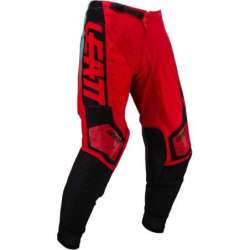 Leatt-Motorradhose 4.5 rot-schwarz-grün