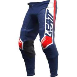 Leatt-Motorradhose 4.5 Royal Blau-Rot-Weiß