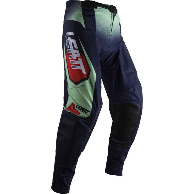 Leatt-Motorradhose 4.5 Lite V25 grün-grau-rot