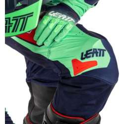 Leatt-Motorradhose 4.5 Lite V25 grün-grau-rot