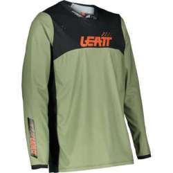Leatt-Motorradtrikot 4.5 Enduro, olivgrün
