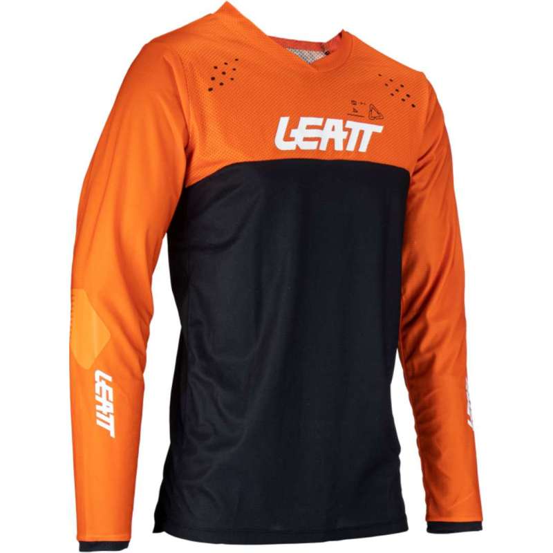 Leatt-Motorradtrikot 4.5 Enduro schwarz-orange