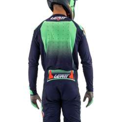 Leatt-Motorradtrikot Moto 4.5 Lite V25 grün-grau-rot