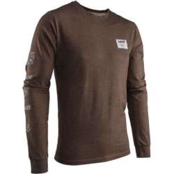 Pull Leatt Core Long Shirt loam marron