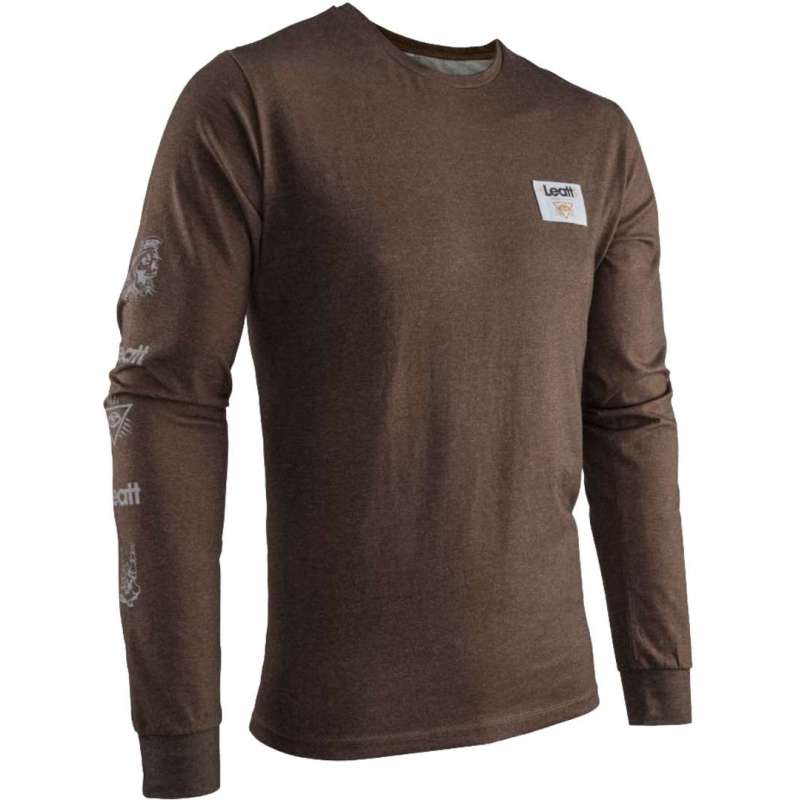 Pull Leatt Core Long Shirt loam marron