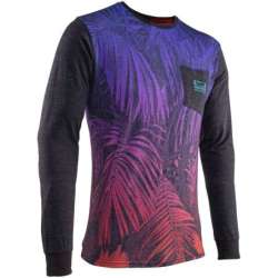 Pull Leatt Long Shirt Premium V25 jungle noir-orange-bleu