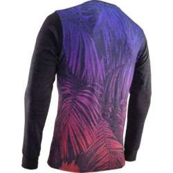 Leatt-Pullover Long Shirt Premium V25 Jungle schwarz-orange-blau