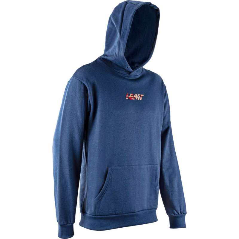 Sweats à capuche Leatt Hoodie Core V26 denim bleu