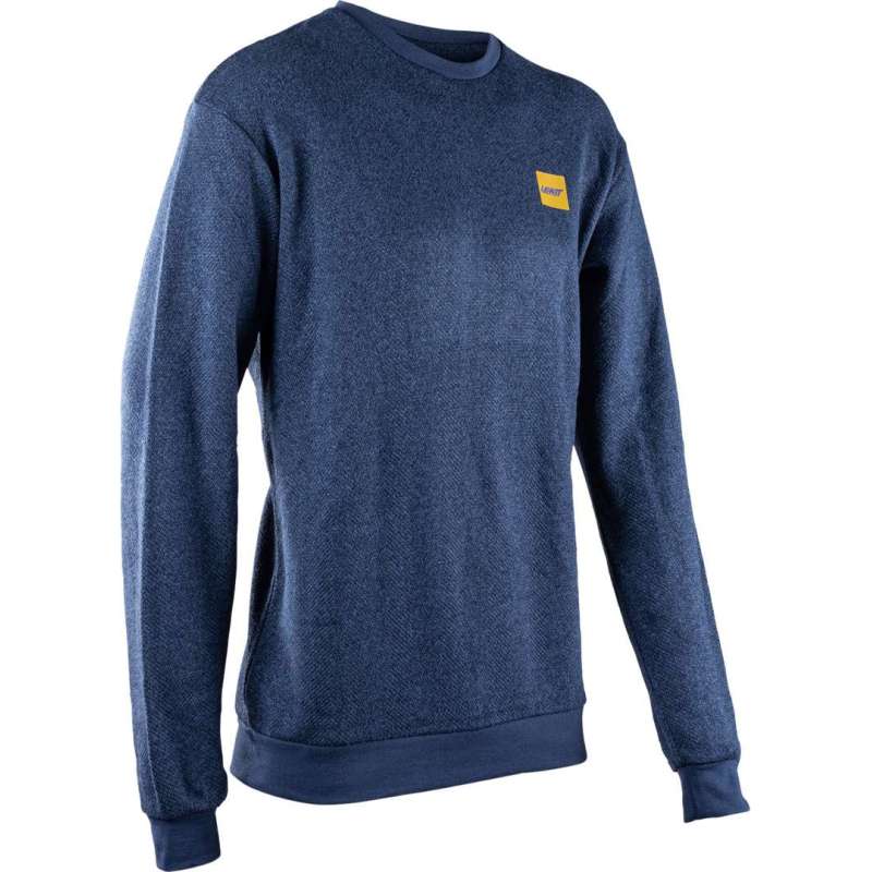 Leatt-Pullover „Sweater Tech V26“ in Blau-Denim