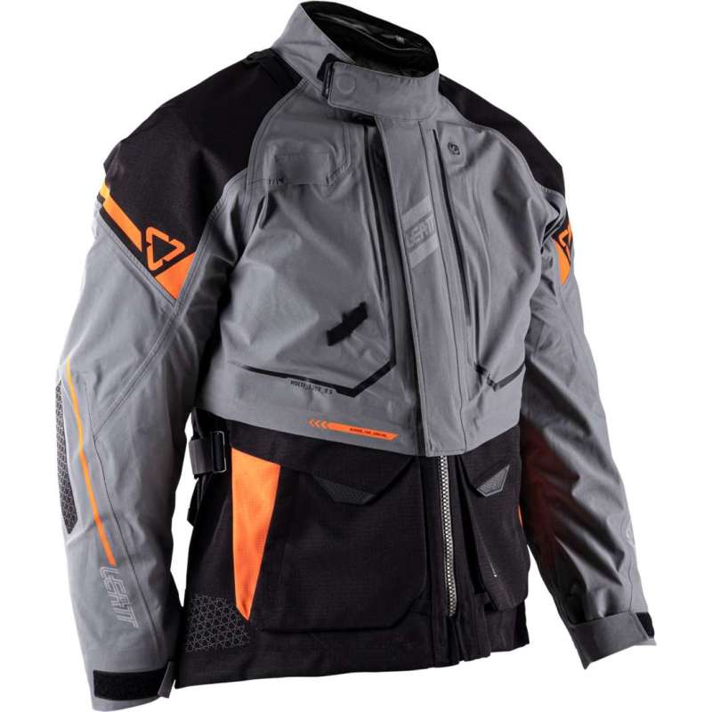 Veste Leatt ADV MultiTour 8.5 V26 iron gris-noir-orange
