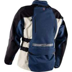 Leatt-Jacke ADV DriTour 5.5 V26 Midnight Blau-Grau-Weiß