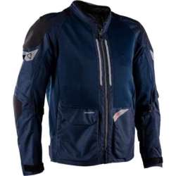 Leatt-Jacke ADV FlowTour 4.5 V26 Midnight Blau-Schwarz