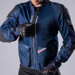 Leatt-Jacke ADV FlowTour 4.5 V26 Midnight Blau-Schwarz