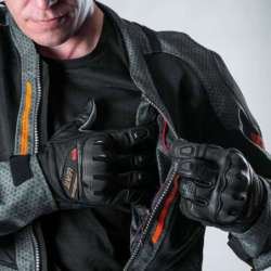 Leatt-Jacke ADV FlowTour 4.5 V26 iron – orange-grau-schwarz-orange