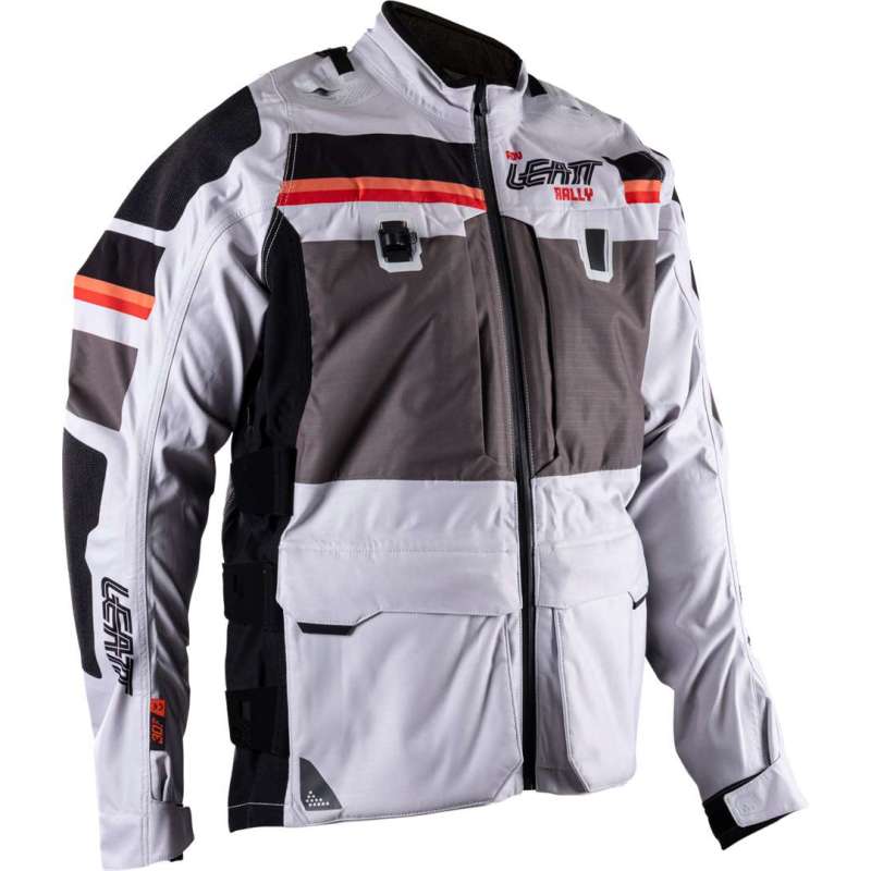 Leatt-Jacke ADV Rally 7.5 Hydradri, weiß-grau-schwarz