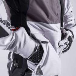 Veste Leatt ADV Rally 7.5 Hydradri blanc-gris-noir