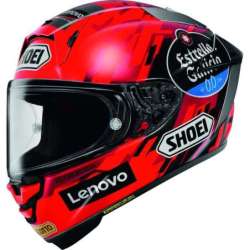 SHOEI X-SPR Pro Marquez 9 Integralhelm, schwarz und rot