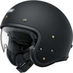 SHOEI J-O 2 Candy Jet-Helm, mattschwarz
