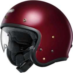 SHOEI J-O 2 Jet-Helm in Garnet Metallic Rot