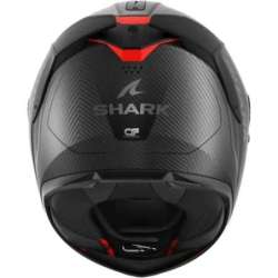 Casque intégral SHARK SPARTAN GT PRO CARBON MEKARIUM gris foncé mat-rouge