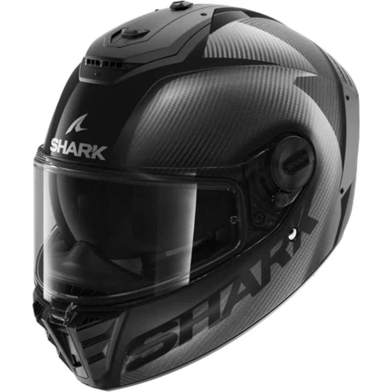 Integralhelm SHARK SPARTAN RS CARBON SKIN dunkelgrau-schwarz