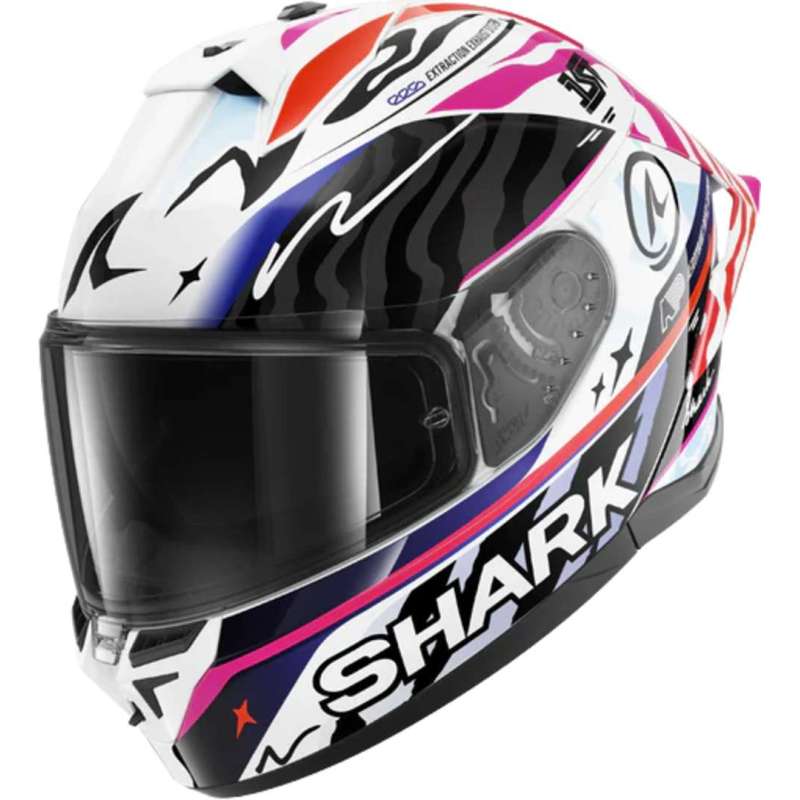Integralhelm SHARK SKWAL CUP SPEED-FANCY weiß-schwarz-rosa