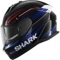 Integralhelm SHARK SKWAL i3 LIGHT-BLUR schwarz-blau-rot