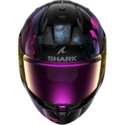 Casque intégral SHARK D-SKWAL 3 MAYFER noir-bleu-violet