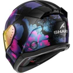 Casque intégral SHARK D-SKWAL 3 MAYFER noir-bleu-violet