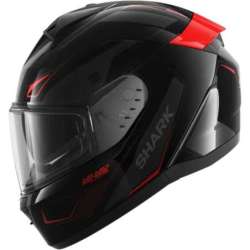 Integralhelm SHARK RIDILL 2 MEKARIUM schwarz-dunkelgrau-rot