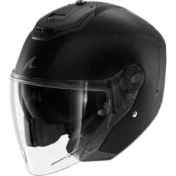 SHARK RS JET BLANK Jethelm, mattschwarz
