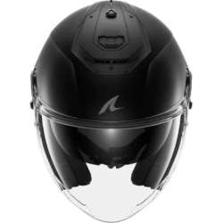 Casque jet SHARK RS JET BLANK noir mat