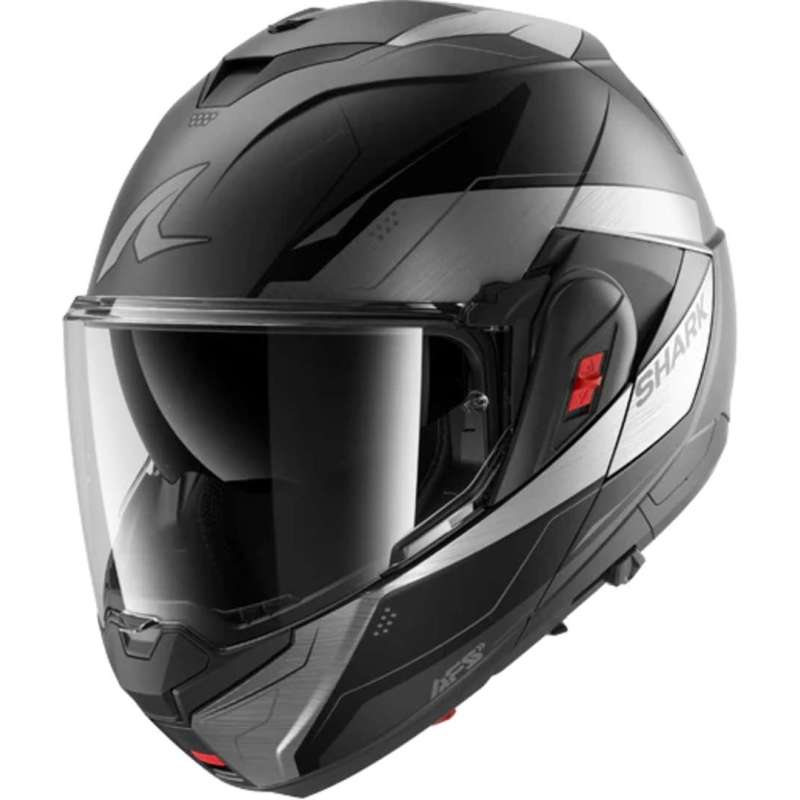Modularer Helm SHARK OXO MEKARIUM, mattschwarz