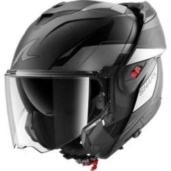 Modularer Helm SHARK OXO MEKARIUM, mattschwarz