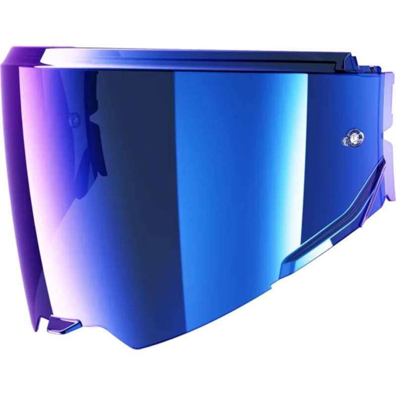 Visière SHARK bleue miroir, OXO - coque XS-M