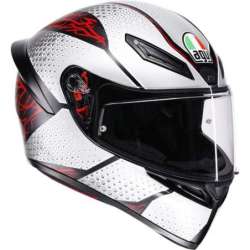 Casque intégral AGV K1 S Speedarmor gris mat orange