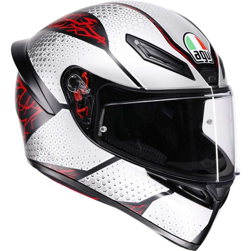Casque intégral AGV K1 S Speedarmor gris mat orange