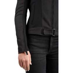 Pando Moto Luna AAA Denim Damenjacke, schwarz