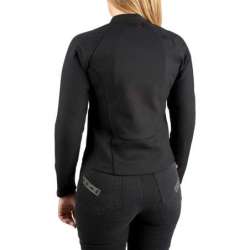 Pando Moto Stealth AAA Damenjacke, schwarz