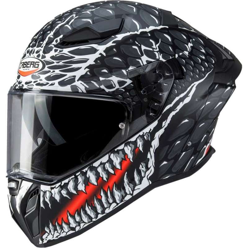 Caberg-Integralhelm Drift Evo II Crok schwarz-anthrazit-mattrot