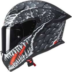 Caberg-Integralhelm Drift Evo II Crok schwarz-anthrazit-mattrot