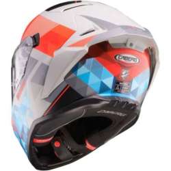 Casque Caberg intégral Drift Evo II Prism gris-rouge-bleu mat