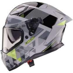 Casque Caberg intégral Drift Evo II Prism gris-noir-jaune mat