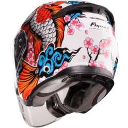 Caberg-Jet-Helm Flyon II Koi weiß-rot-blau