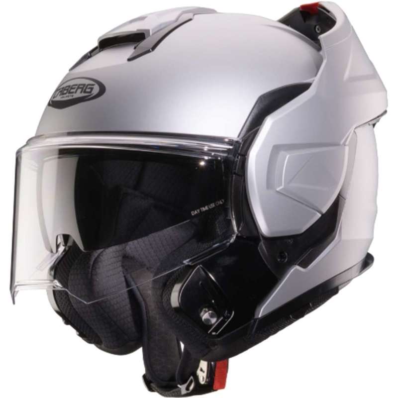 Caberg-Klapphelm „Trip“ in mattem Silber