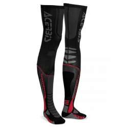 Acerbis Chaussettes X-Leg Noir-Rouge