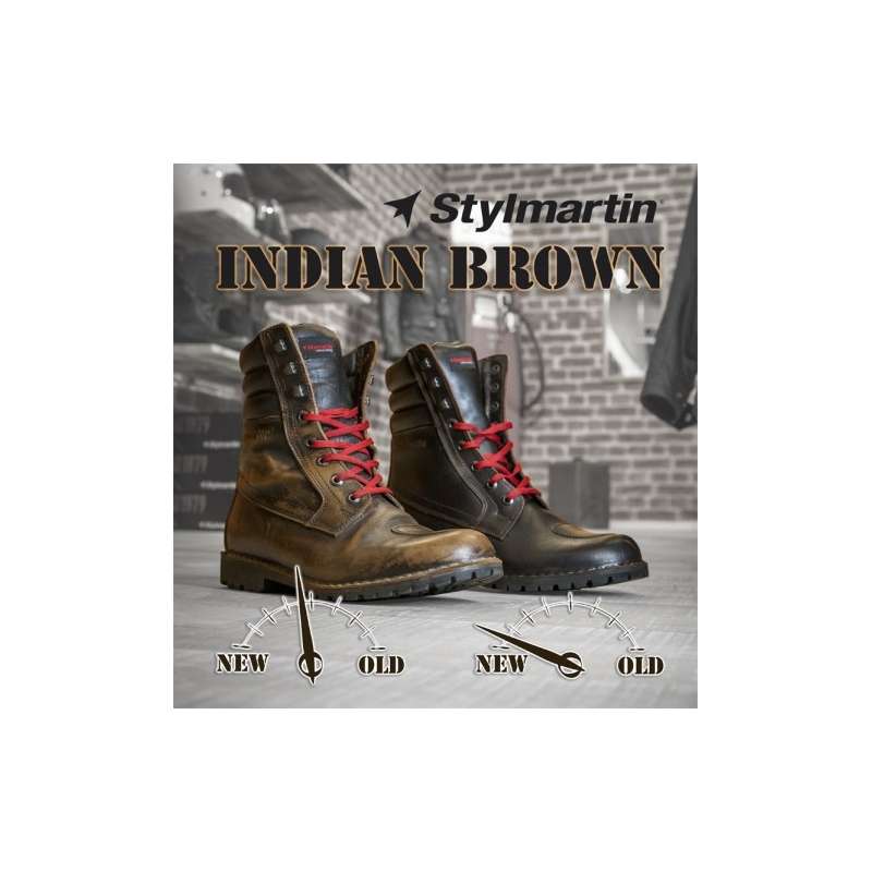 Stylmartin Bottes Indian Brown Vintage